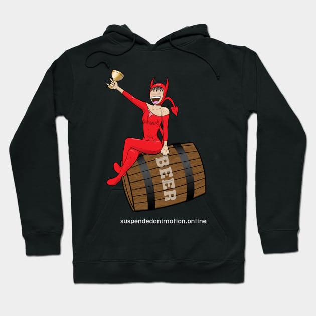 Sue Shimi on Beer Barrel Hoodie by tyrone_22